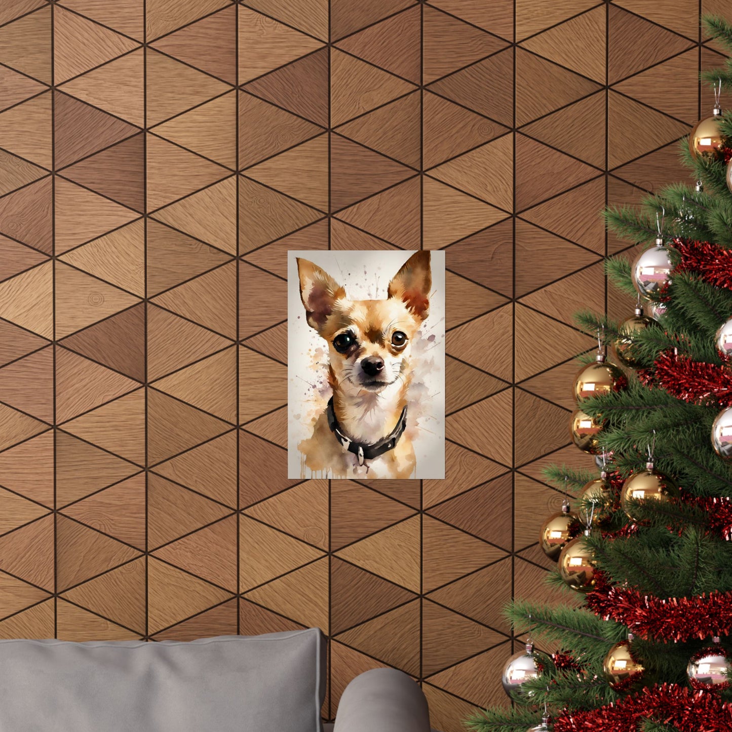 Dogs Chihuahua 02 Matte Vertical Poster