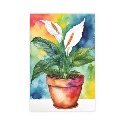 Multi Pot Plant 19 Indoor and Outdoor Silk Posters