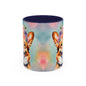 Corgi 01 Accent Coffee Mug - Dog Lover Gift