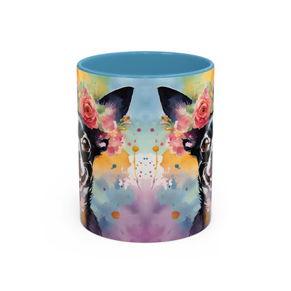 Chihuahua 03 Accent Coffee Mug - Dog Lover Gift