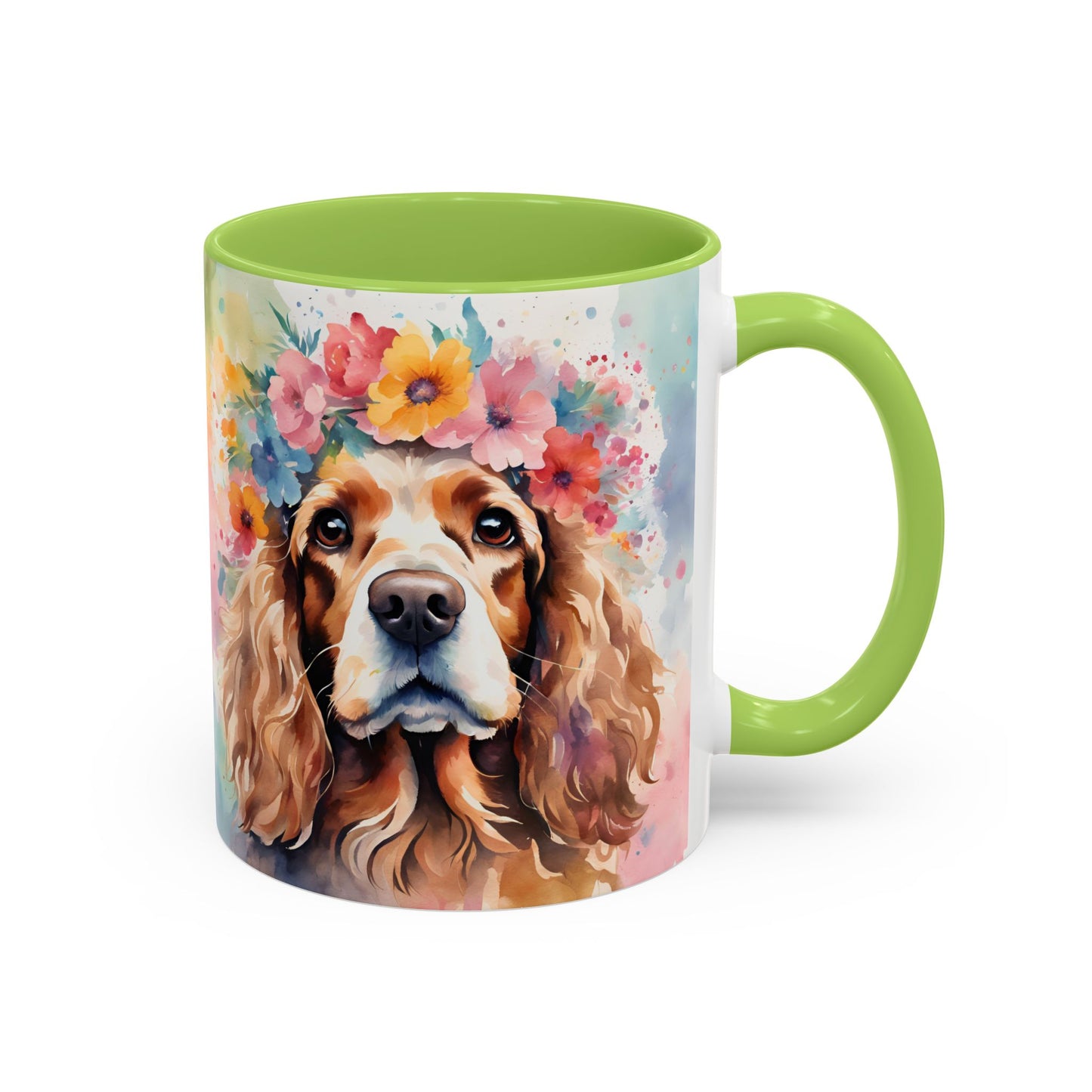 Cocker Spaniel 03 Accent Coffee Mug - Dog Lover Gift