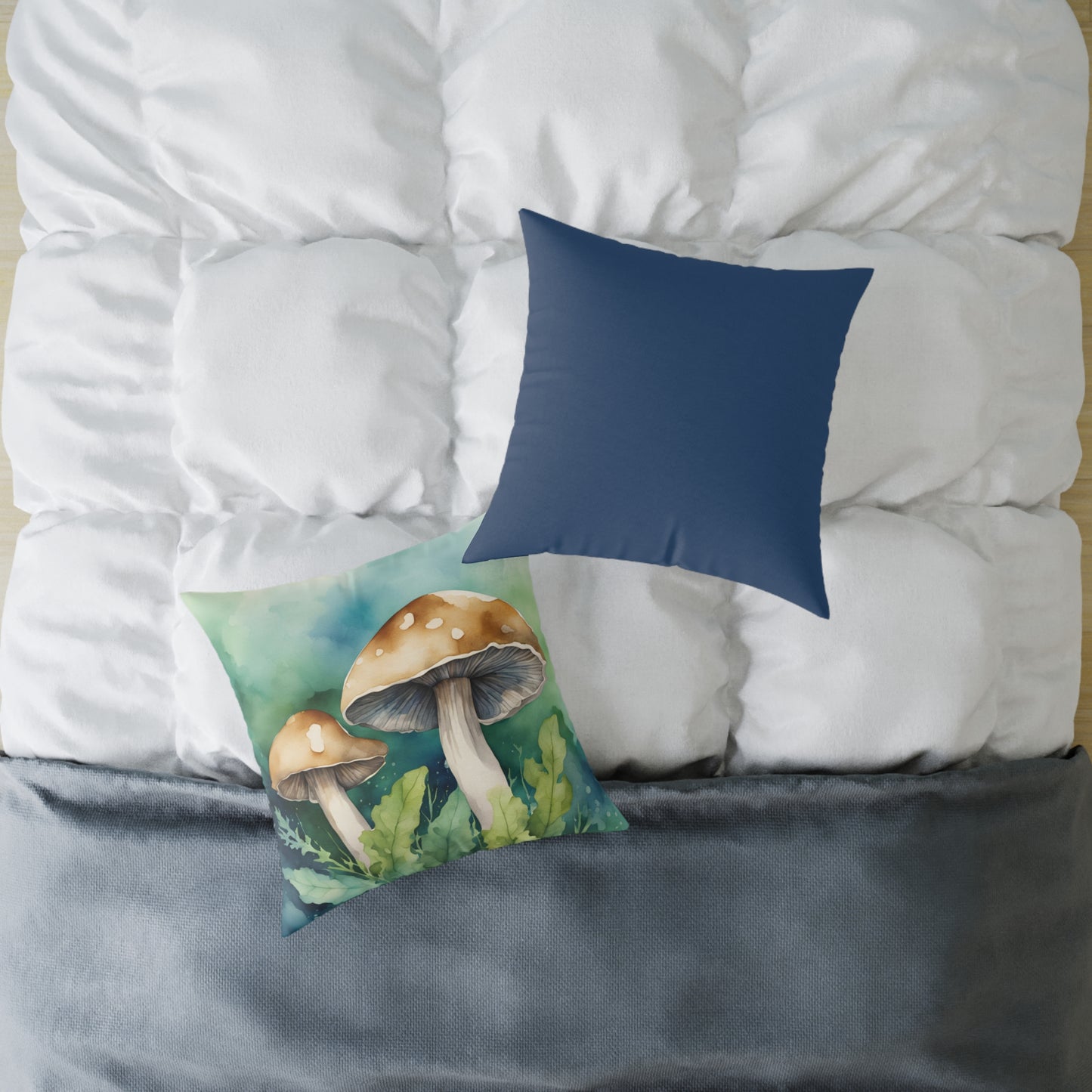 Toadstool 01 Poly Pillow - Natures Beauty Design