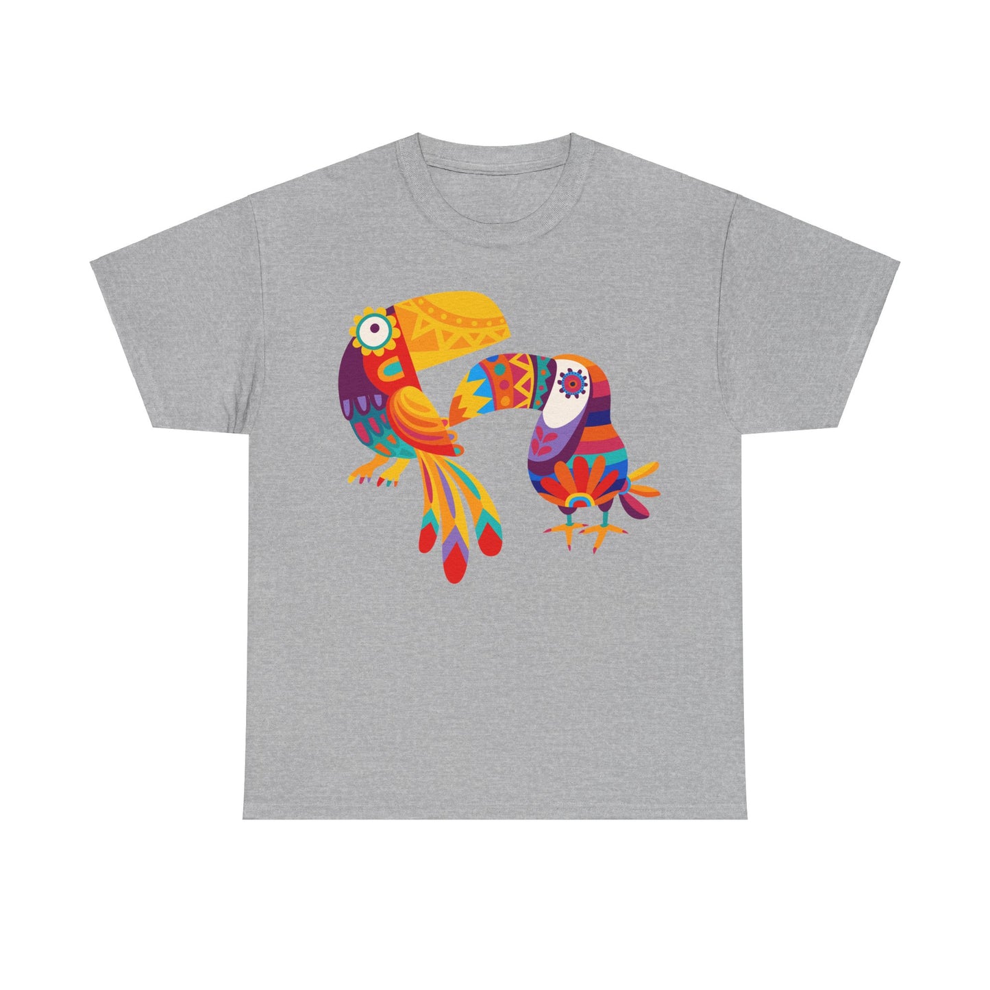 Jazzy birds 08 Unisex Heavy Cotton Tee