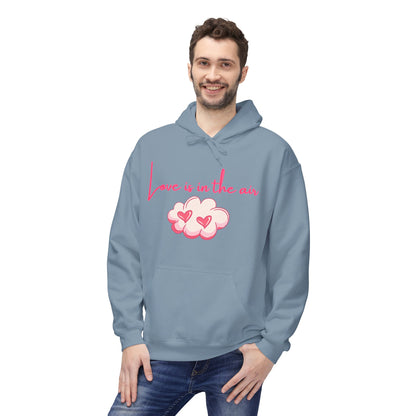 Love Is In The Air Unisex Valentines Hoodie
