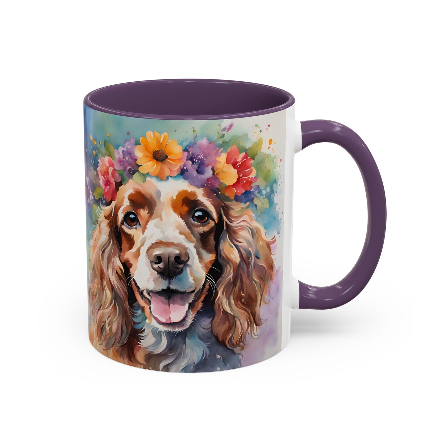 Cocker Spaniel 01 Accent Coffee Mug - Dog Lover Gift