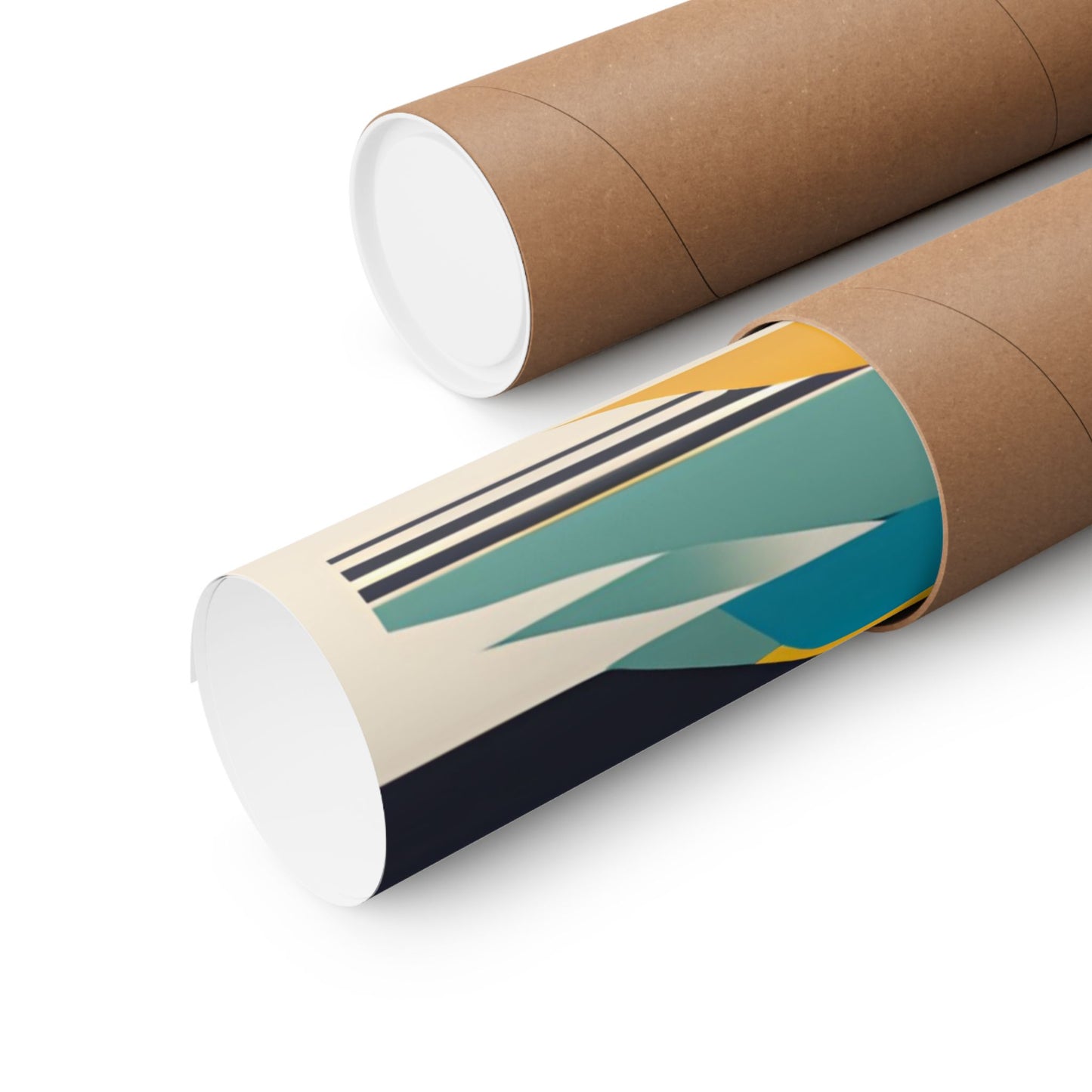 Retro Alpine 2 Matte Horizontal Posters