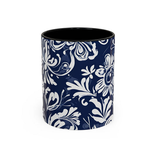 Flower 3 Accent Coffee Mug (11oz)