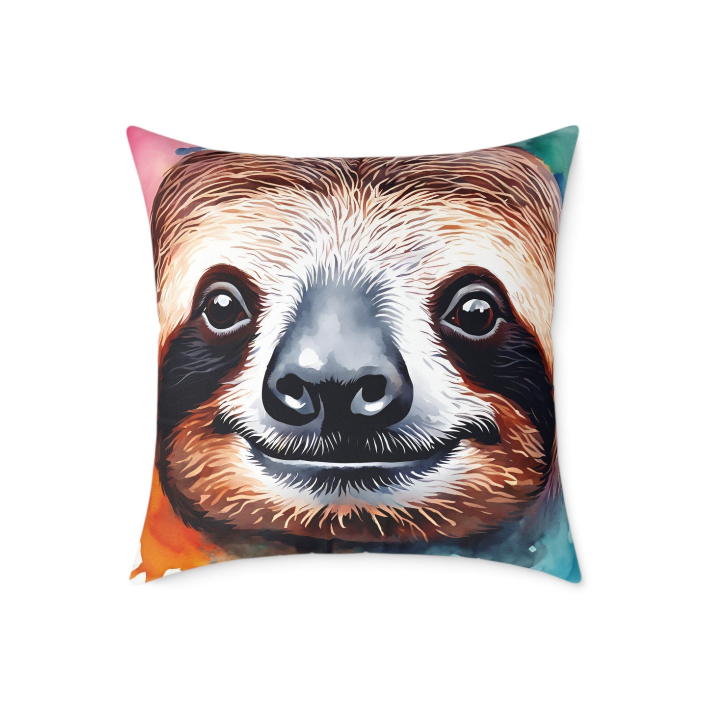 Sloth 03 Poly Pillow - Natures Beauty Design