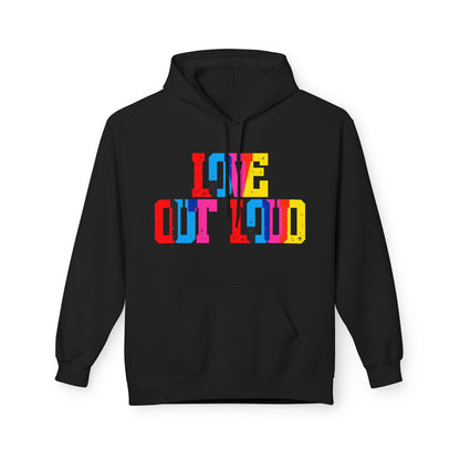 Love Out Loud Unisex Valentines Hoodie