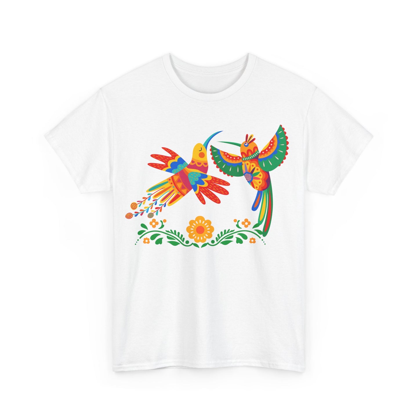 Jazzy birds 02 Unisex Heavy Cotton Tee