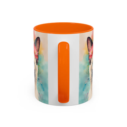 Floral Siamese Cat 04 Accent Coffee Mug - 11oz Perfect for Cat Lovers & Gifts
