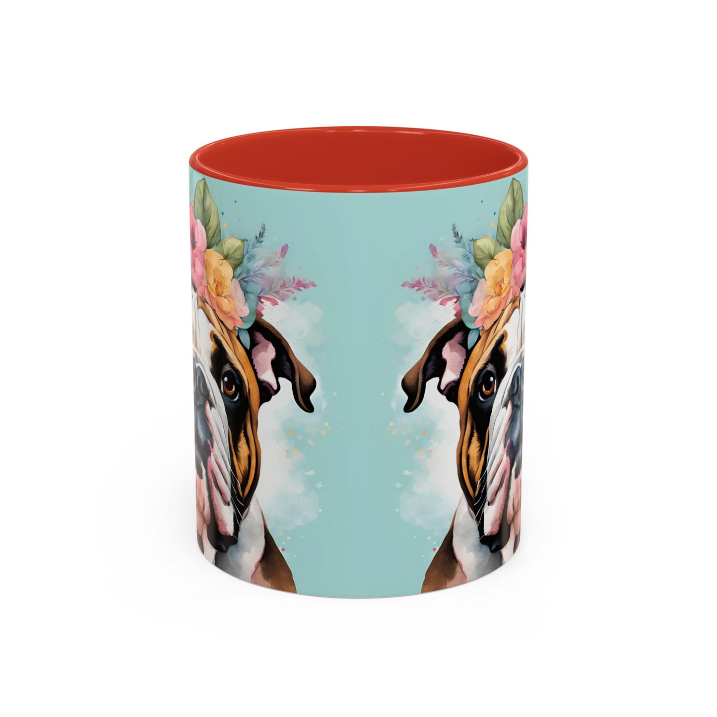 British Bulldog 02 Accent Coffee Mug - Dog Lover Gift