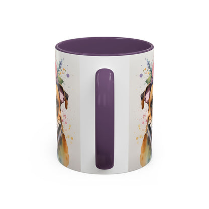 British Bulldog 03 Accent Coffee Mug - Dog Lover Gift
