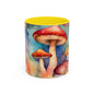 Mushroom 6 Accent Mug 11oz