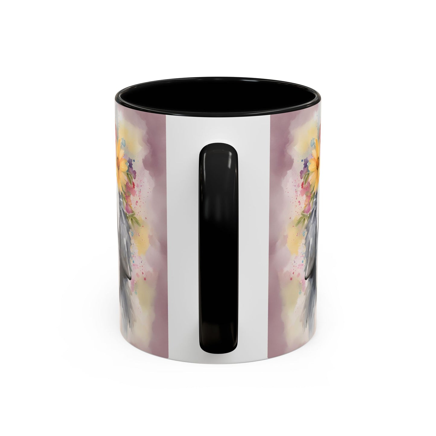 Bearded Collie 01 Accent Coffee Mug - Dog Lover Gift
