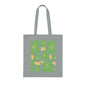 Abstract flowers 07 Cotton Tote