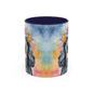 Blue Roan Cocker Spaniel 01 Accent Coffee Mug - Dog Lover Gift