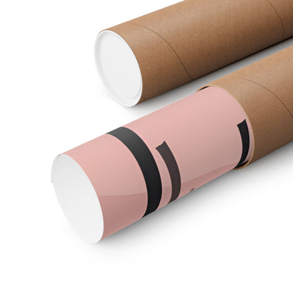 Lonely Forest Pink 28 Matte Square Posters