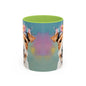 Fox Terrier 02 Accent Coffee Mug - Dog Lover Gift