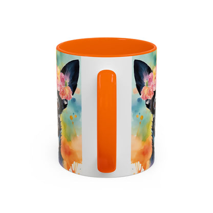 Chihuahua 03 Accent Coffee Mug - Dog Lover Gift