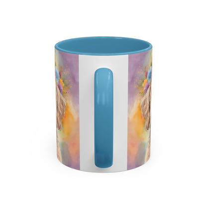 Labradoodle 01 Accent Coffee Mug - Dog Lover Gift