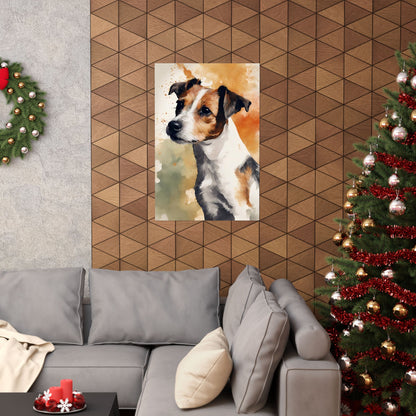 Dogs Jack Russell 01 Matte Vertical Poster
