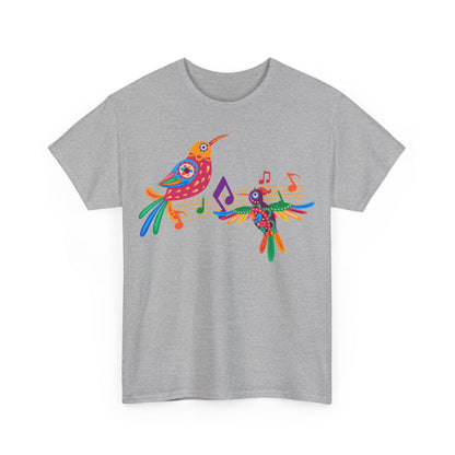 Jazzy birds 06 Unisex Heavy Cotton Tee