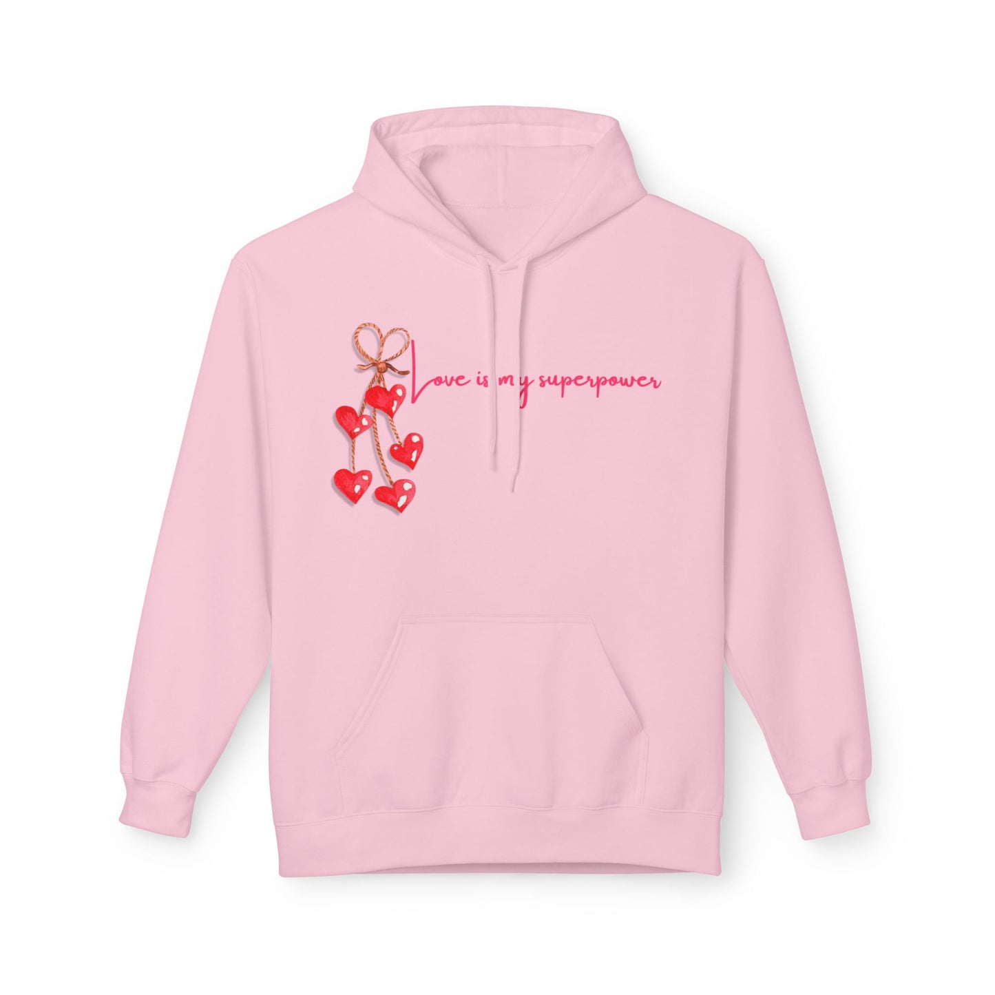 Love Is My Superpower Unisex Valentines Hoodie