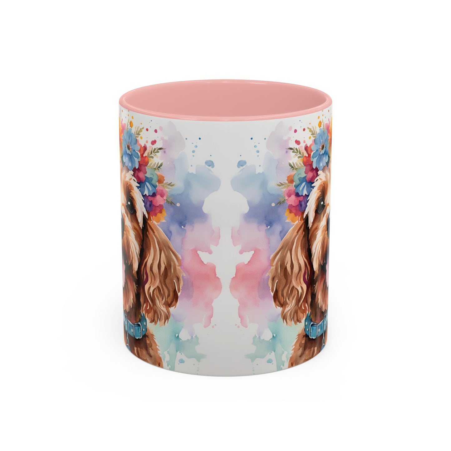 Cockapoo 02 Accent Coffee Mug - Dog Lover Gift
