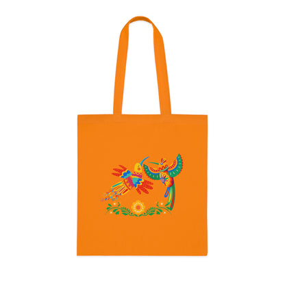 Funky birds 02 Cotton Tote