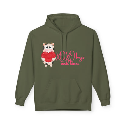 XOXO Hugs And Kisses Unisex Valentines Hoodie