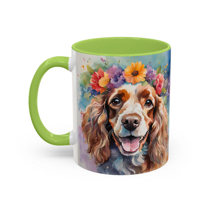 Cocker Spaniel 01 Accent Coffee Mug - Dog Lover Gift
