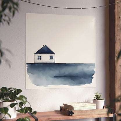 Blue Collection 13 Matte Print
