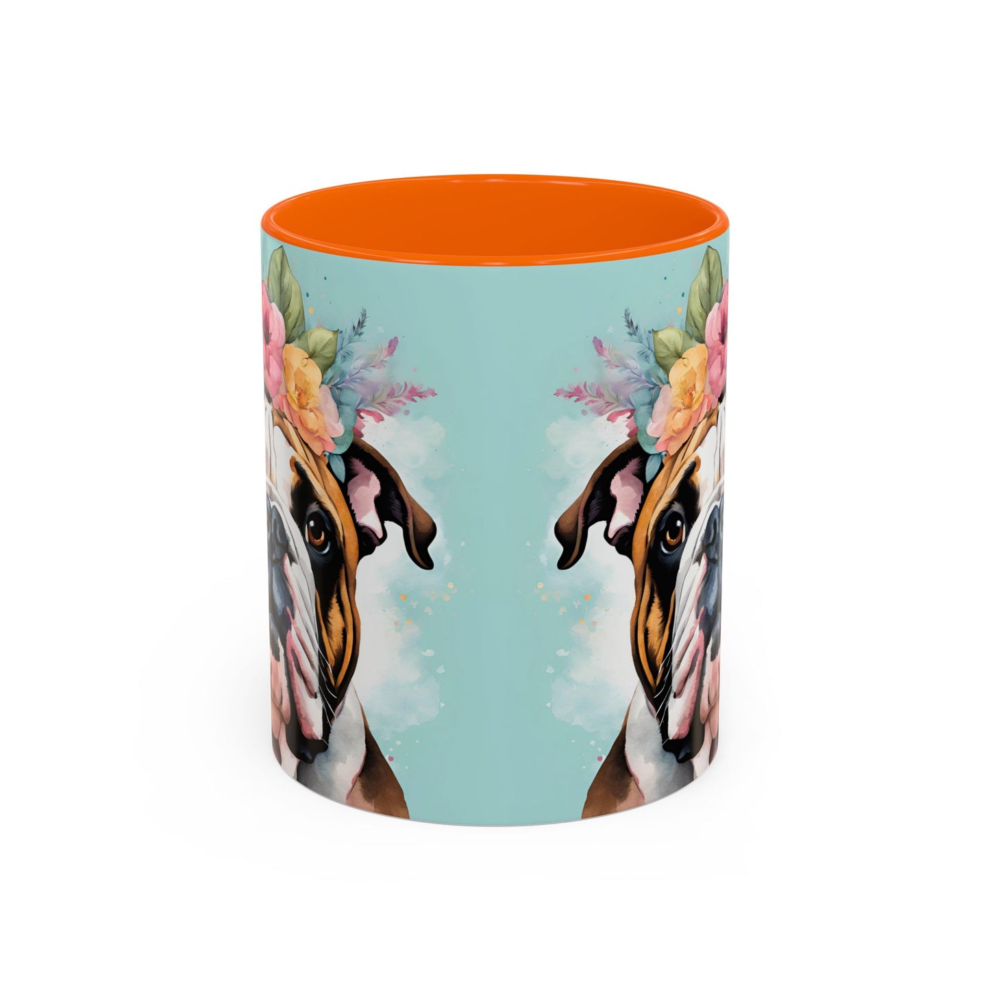 British Bulldog 02 Accent Coffee Mug - Dog Lover Gift
