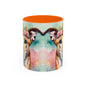 Greyhound 04 Accent Coffee Mug - Dog Lover Gift