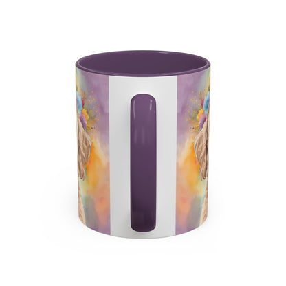Labradoodle 01 Accent Coffee Mug - Dog Lover Gift