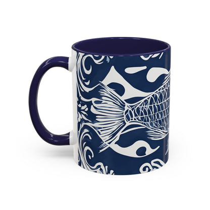 Fish 14 Accent Coffee Mug (11oz)