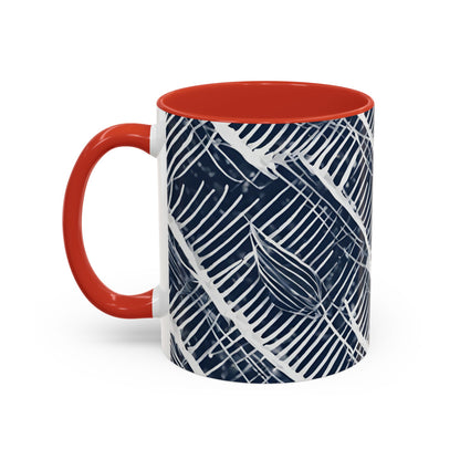 Leaf 2 Accent Coffee Mug (11oz)