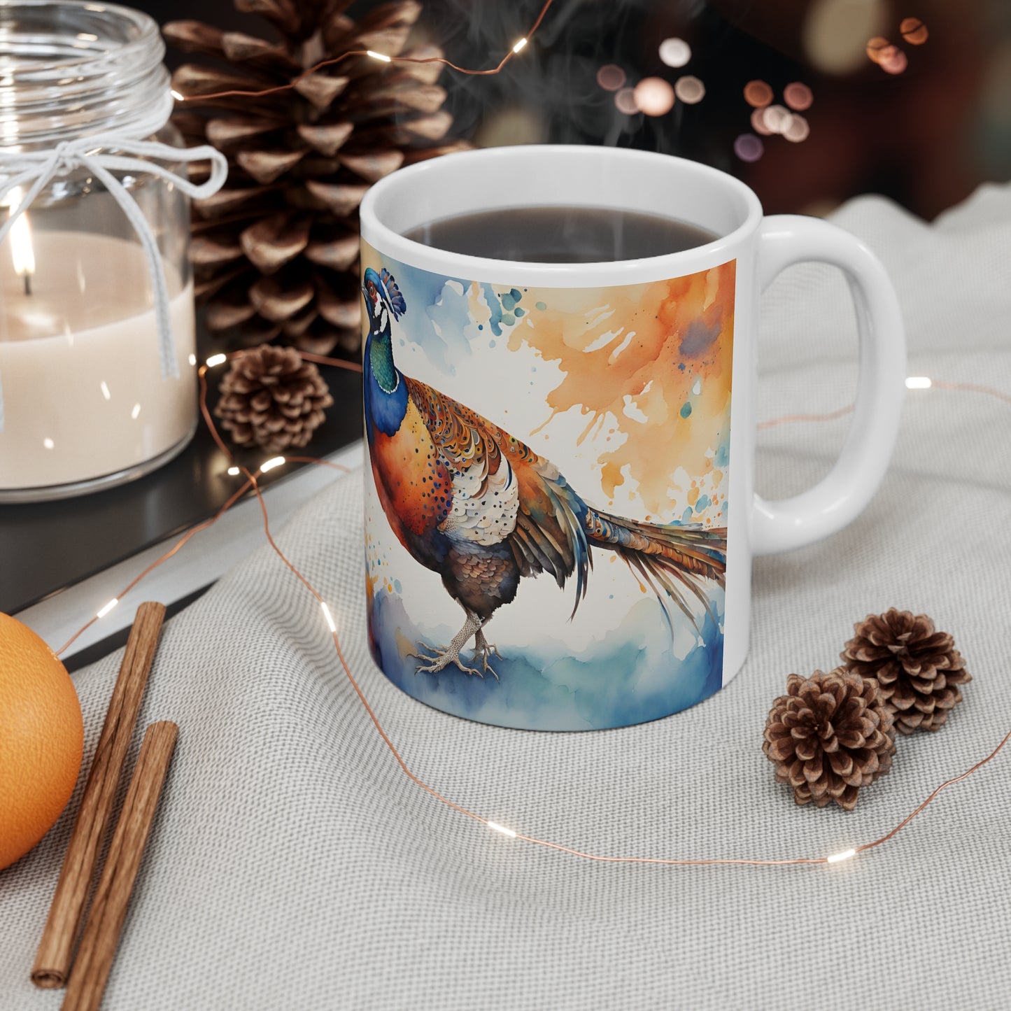 Pheasant 03 Mug - Nature's Beauty Collection