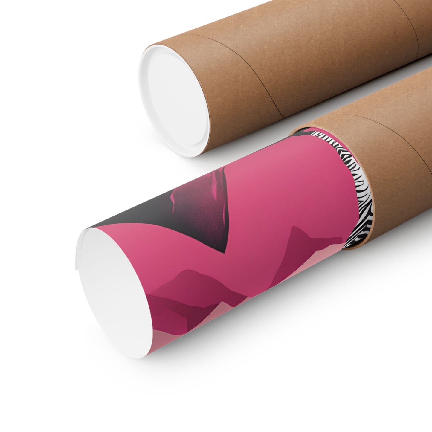 Lone Collection Zebra 18 Matte Square Posters