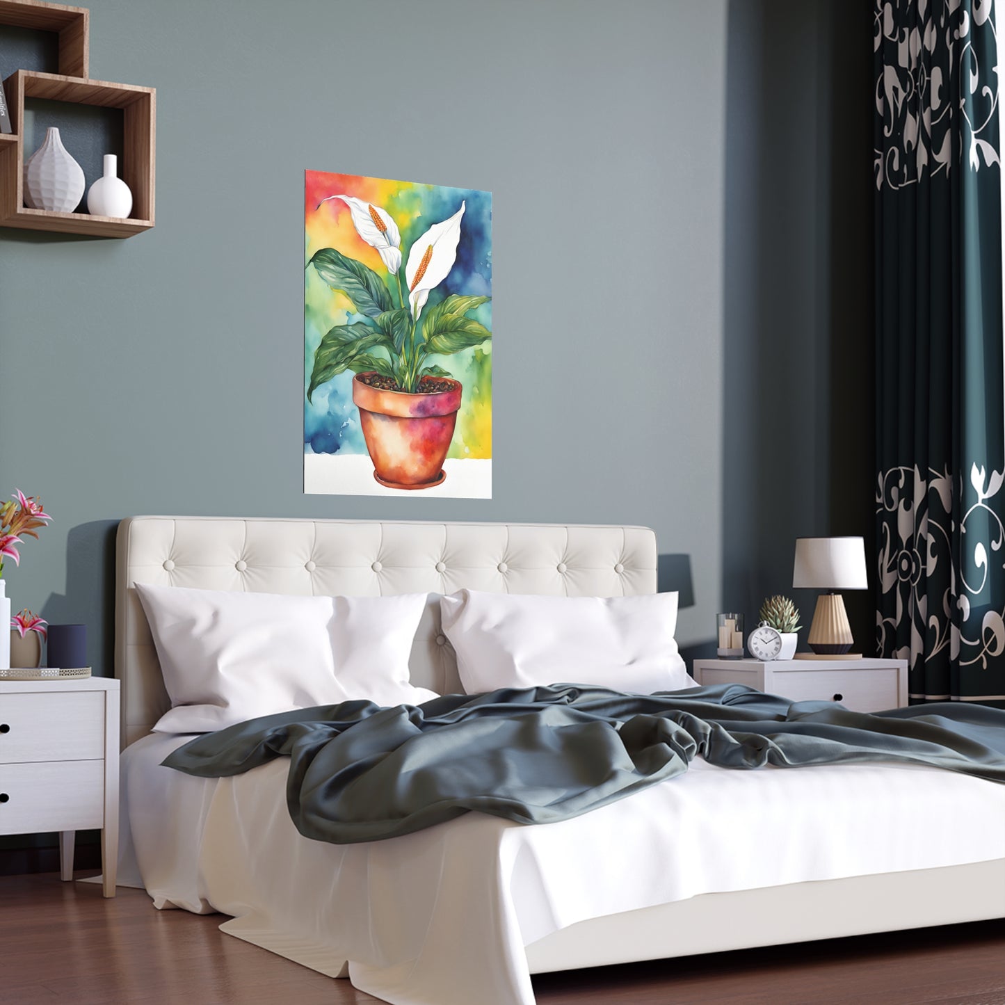 Multi Pot Plant 19 Indoor and Outdoor Silk Posters