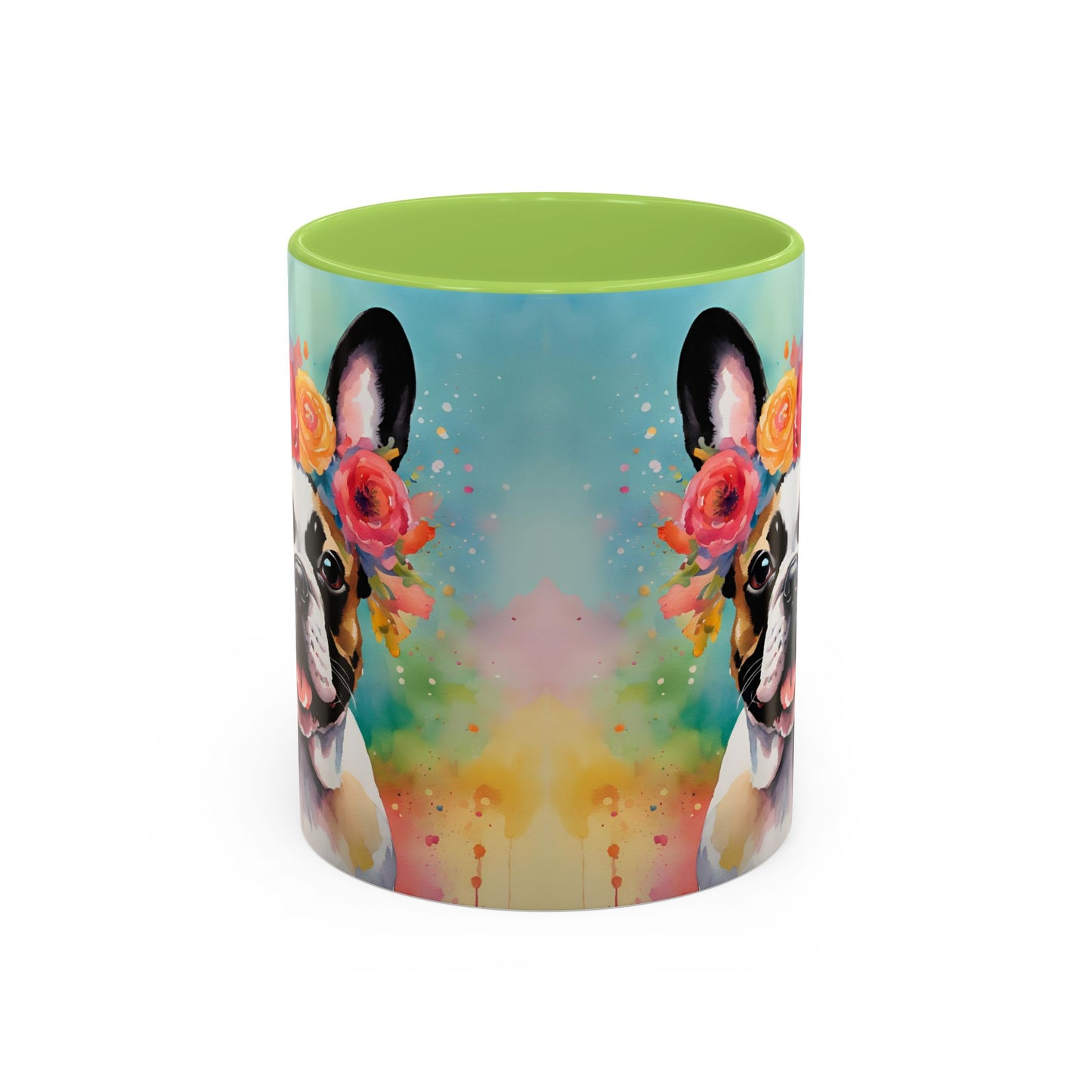 French Bulldog 03 Accent Coffee Mug - Dog Lover Gift