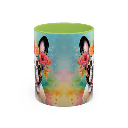 French Bulldog 03 Accent Coffee Mug - Dog Lover Gift