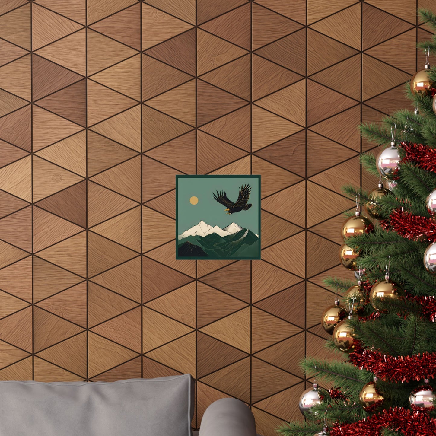 Lone Collection Eagle 12 Matte Square Posters