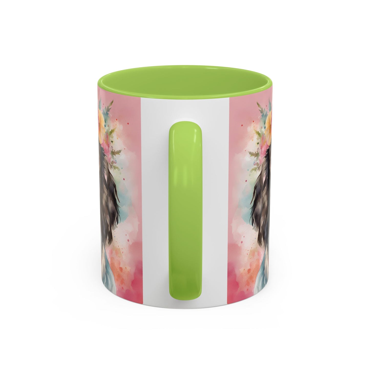 Springer Spaniel 01 Accent Coffee Mug - Dog Lover Gift