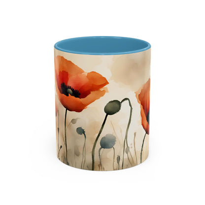 Poppy 4 Accent Mug 11oz