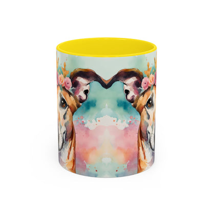 Greyhound 04 Accent Coffee Mug - Dog Lover Gift
