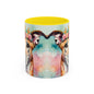 Greyhound 04 Accent Coffee Mug - Dog Lover Gift