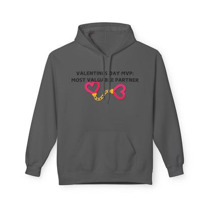 Valentines Day MVP: Most Valuable Partner Mens Valentines Hoodie