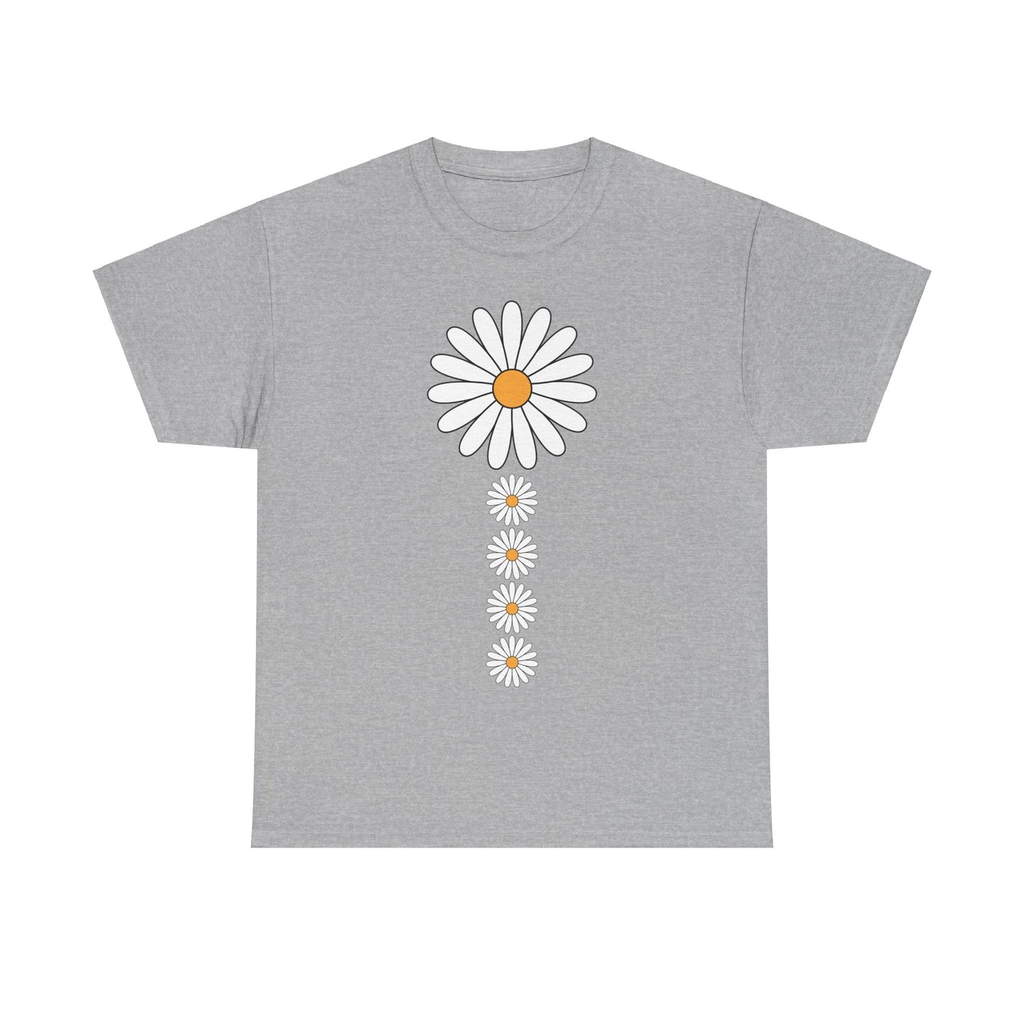 More abstract flowers 44 Unisex Heavy Cotton Tee